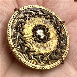 Two 18th c. French buttons.