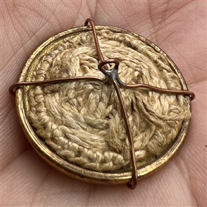 Two 18th c. French buttons.