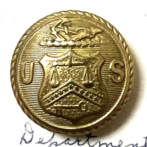 Card of thirty two uniform buttons. 