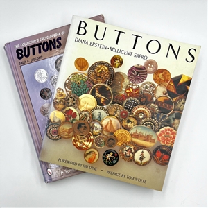 Two button books - “Buttons and “The Collector's Encyclopedia of Buttons.