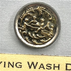 Card of twelve mythological buttons.