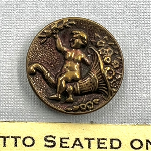 Card of twelve mythological buttons.