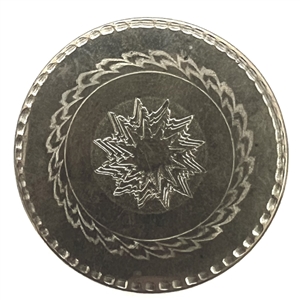 An 18th c. Tombac button.