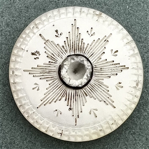 An 18th c. pearl with center star and paste.