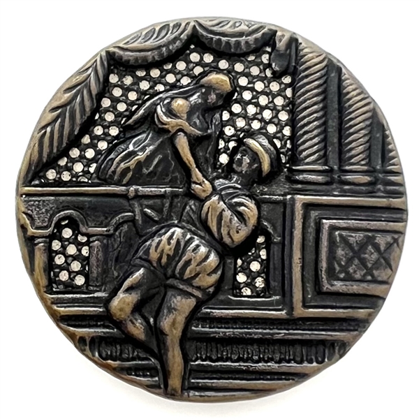 Romeo and Juliet screen back button.