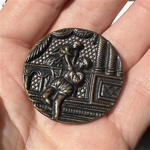 Romeo and Juliet screen back button.